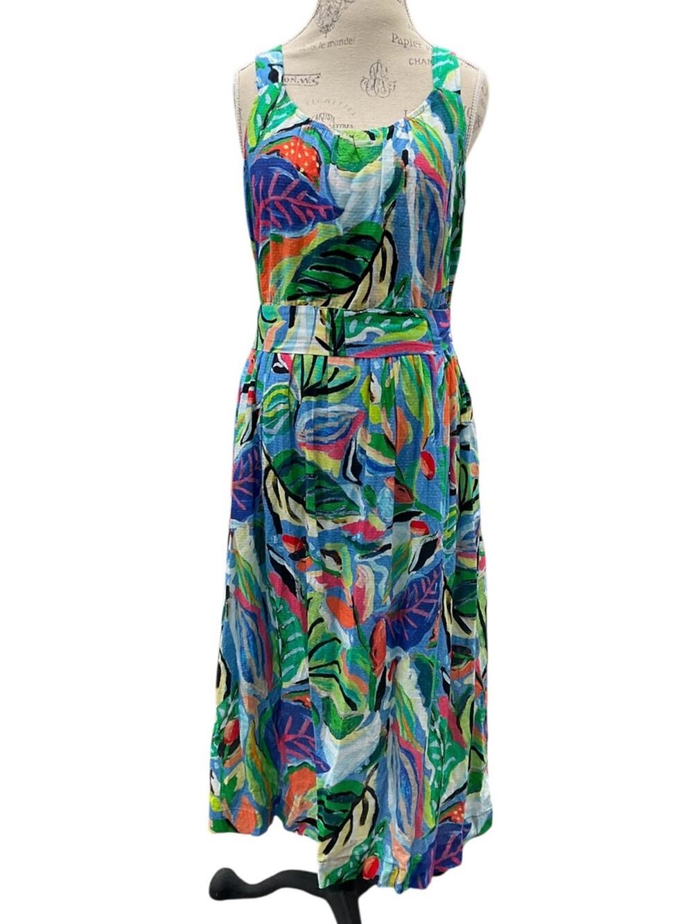 NIC+ZOE Women’s Island Beat Sophie Midi Dress Size XL NWT